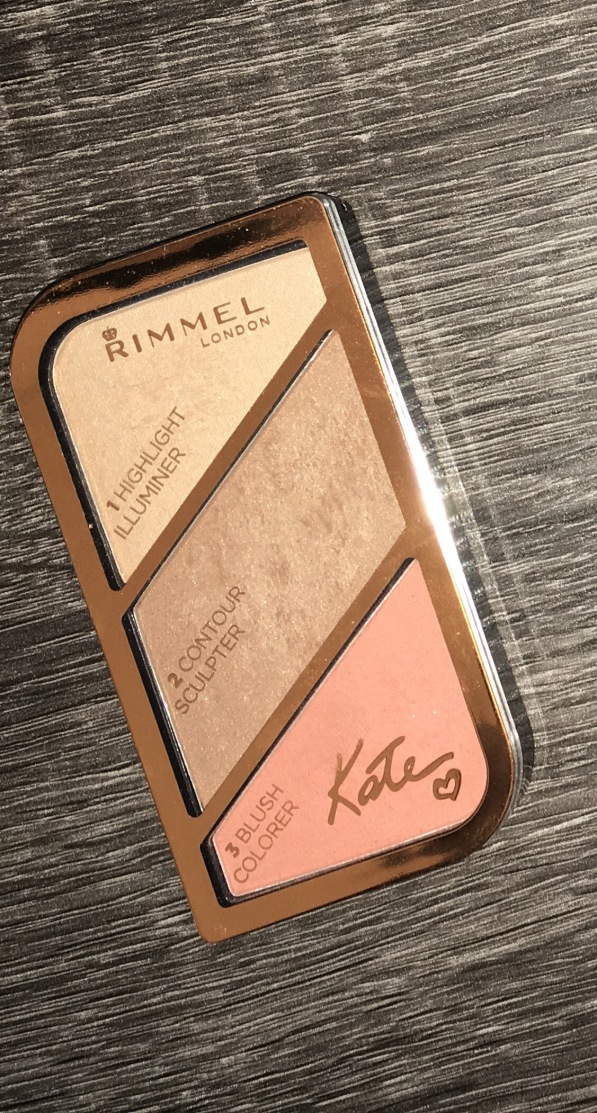 Rimmel by Kate contour blush highlight palette